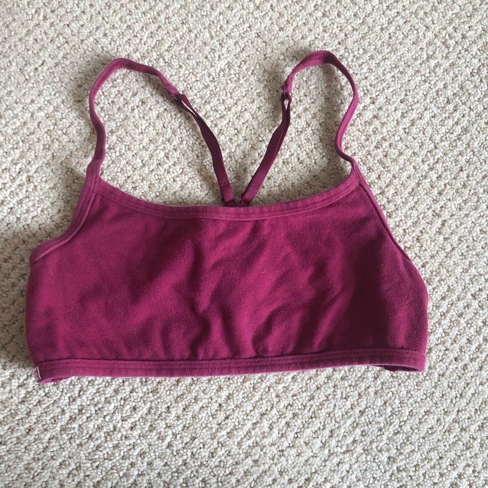 Victoria’s Secret PINK maroon bralette
